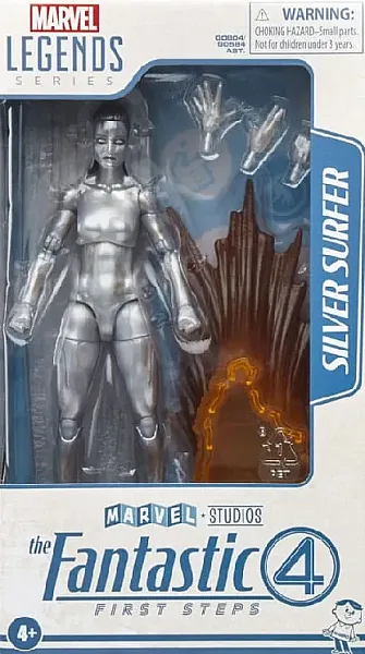 MARVEL LEGENDS FANTASTIC FOUR: FIRST STEPS ACTION FIGURE - SILVER SURFER 15 CM